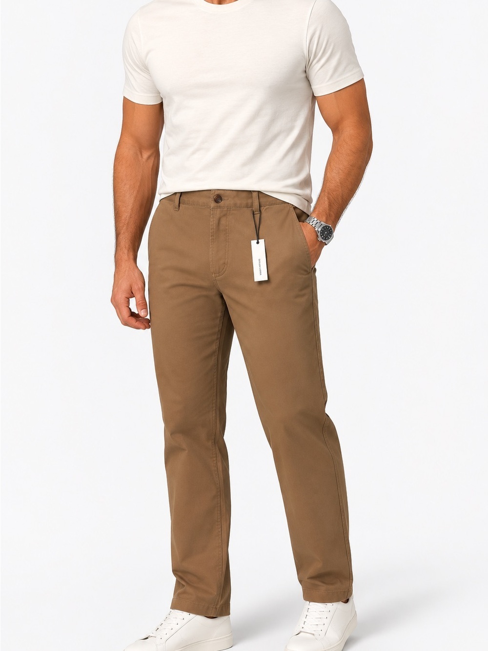 NWT Taylor Stitch The Camp Pant Bedford Corduroy Khaki Brown Pants Size 36